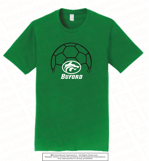 Buford Two Third Black Soccer Ball Tee