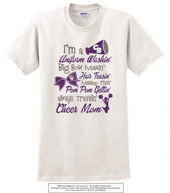 Cherokee Bluff Mama Bear Glitter Tee